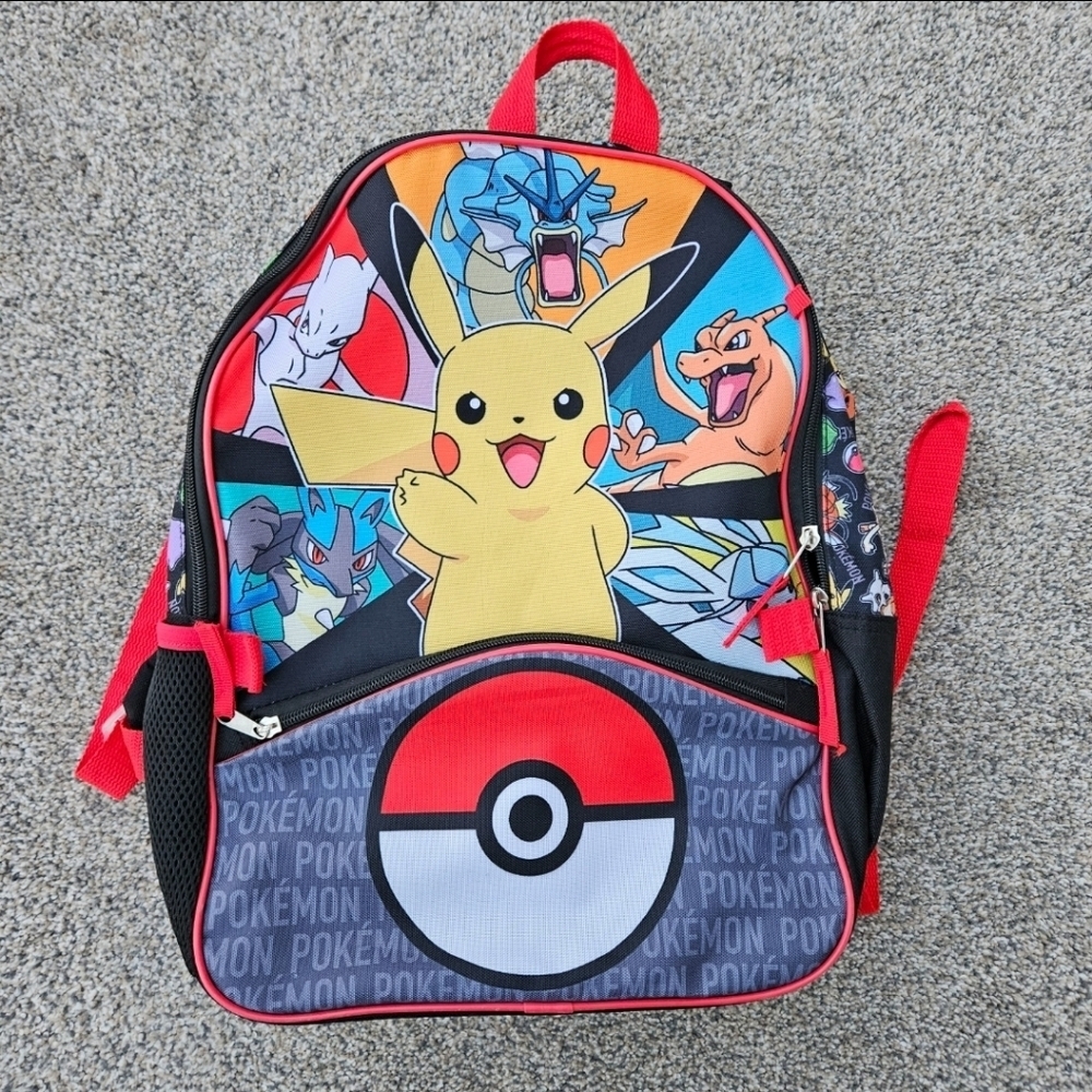 Bioworld Pokemon Backpack Pikachu Kids School Pack 2021 Youth Boys